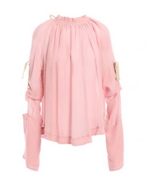 Блузка ANN DEMEULEMEESTER. Цвет: розовый