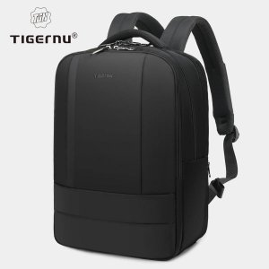Фирменный новый мужской рюкзак большой вместимости противоугонный 14-дюймовый для ноутбука Высокое качество водонепроницаемая мужская школьная сумка Tigernu