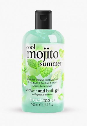 Гель для душа Treaclemoon Освежающий Мохито Cool Mojito Summer bath & shower gel, 500 ml. Цвет: прозрачный