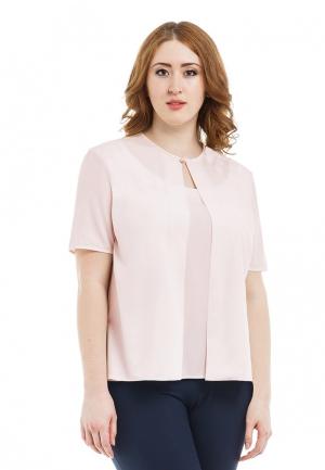 Блуза XLady. Цвет: розовый