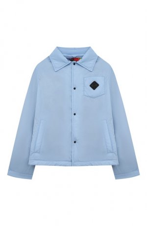 Куртка-рубашка Herno. Цвет: голубой