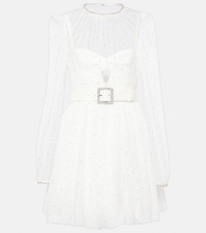 Свадебное мини-платье mirabella с декором , белый Rebecca Vallance