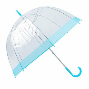 Зонт-трость ЭВРИКА подарки и удивительные вещи, голубой. Цвет: голубой