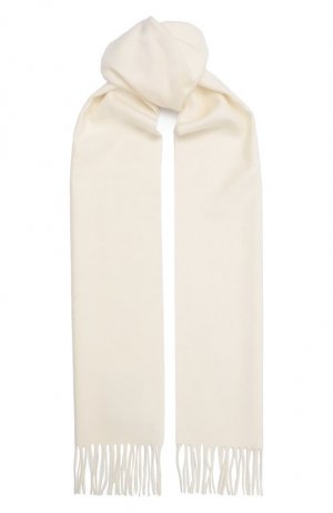 Кашемировый шарф Colombo. Цвет: белый