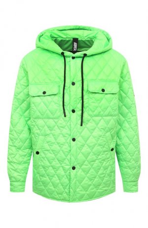 Утепленная куртка MIRA. Цвет: зелёный