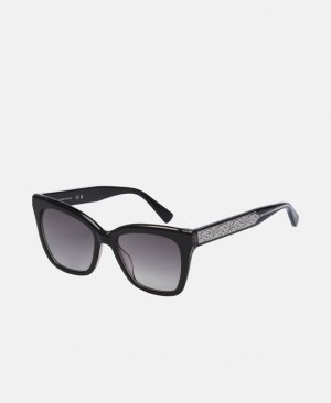 Солнцезащитные очки, черный Longchamp