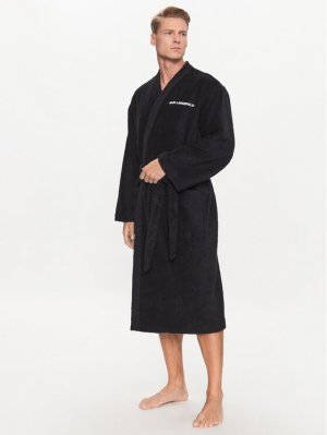 Банный халат , черный Karl Lagerfeld