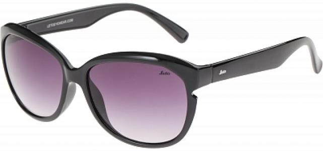 Солнцезащитные очки женские Leto. Цвет: черный