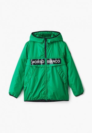 Куртка утепленная Orso Bianco. Цвет: зеленый