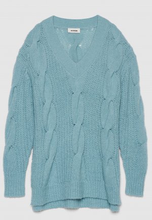 Пуловер AERON. Цвет: голубой