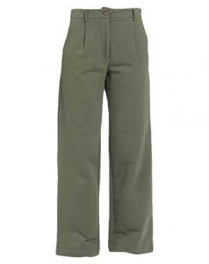 Повседневные брюки BIONEUMA NATURAL FASHION. Цвет: зеленый-милитари