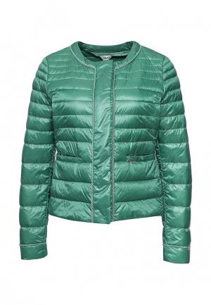 Куртка утепленная Liu Jo Jeans LI003EWOQE53. Цвет: зеленый