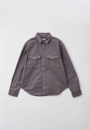 Рубашка джинсовая Shu. Цвет: серый