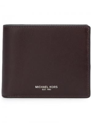 Складной бумажник Michael Kors. Цвет: красный