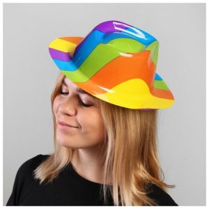 Карнавальная шляпа «Цветная» ЛАС ИГРАС