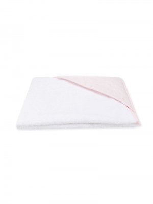 Одеяло с вышивкой Baby Dior. Цвет: белый