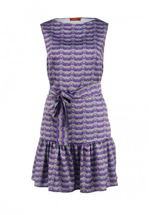 Платье Анна Чапман. Цвет: фиолетовый