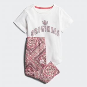 Костюм Originals adidas. Цвет: белый