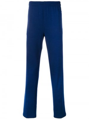 Трикотажные спортивные брюки TECHMERINO™ Z Zegna. Цвет: синий