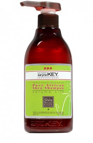 Восстанавливающий шампунь для тонких волос Volume Lift Saryna Key. Цвет: бесцветный