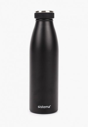 Бутылка Sistema Hydrate, 500 мл. Цвет: черный