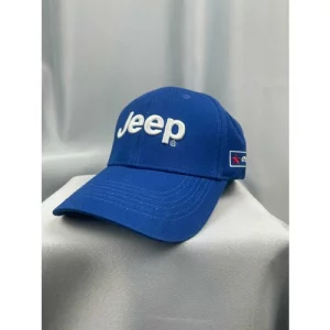 Бейсболка Авто кепка Джип мужская женская, размер 55-58, голубой JEEP. Цвет: голубой