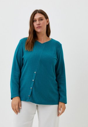 Пуловер Svesta. Цвет: бирюзовый