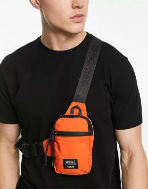 Оранжевая мини-сумка через плечо Wesc