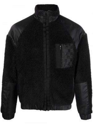 Куртка Teddy Monogram MISBHV. Цвет: черный