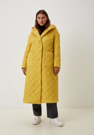 Куртка утепленная Naturaxl. Цвет: желтый