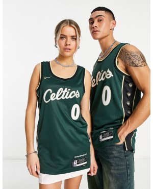 Синий жилет из джерси Basketball NBA Boston Celtics Dri-FIT City Edition Nike