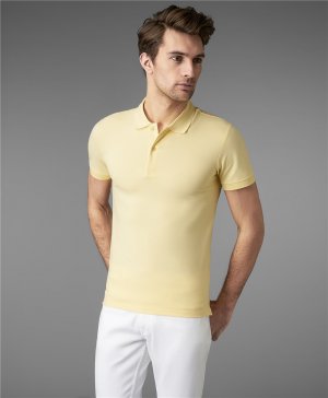 Рубашка поло HPS-0182-4 YELLOW HENDERSON. Цвет: желтый