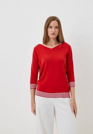 Пуловер Ancora Collection. Цвет: красный