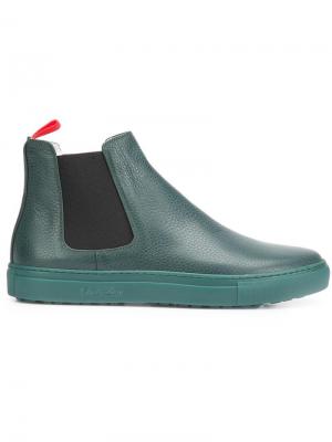 Ботинки Челси Del Toro Shoes. Цвет: зелёный