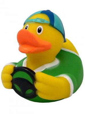 Уточка водитель Funny ducks 1826. Цвет: желтый