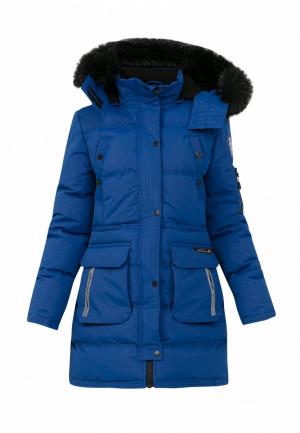 Куртка утепленная Jan Steen. Цвет: синий