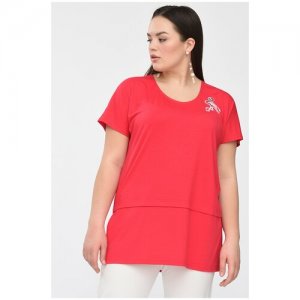 Блузка Svesta C2459Rou, размер 56, красный. Цвет: красный