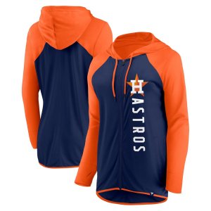 Женская куртка с капюшоном на молнии во всю длину фирменным логотипом Houston Astros Forever Fan Fanatics