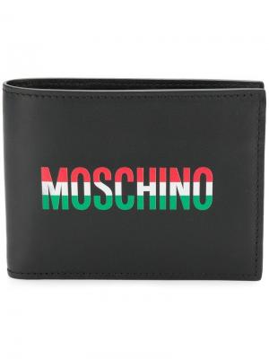 Бумажник с логотипом Moschino