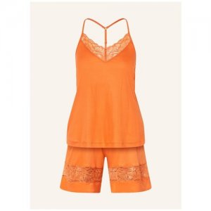 Пижама женская размер 42/44 HANRO. Цвет: оранжевый