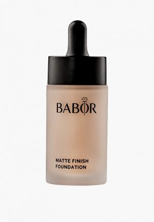 Тональная основа Babor MATTE FINISH Foundation, для жирной и комбинированной кожи, тон 04 almond, 30 мл. Цвет: бежевый