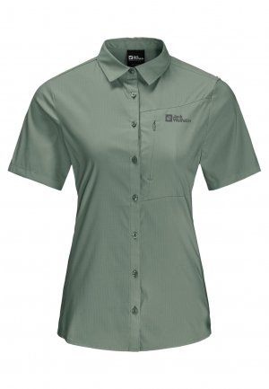 Блузка-рубашка HEIDETAL W , цвет picnic green Jack Wolfskin
