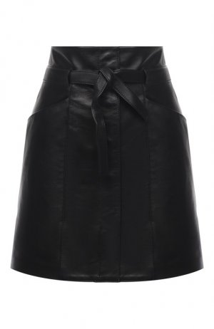 Кожаная юбка Isabel Marant. Цвет: чёрный