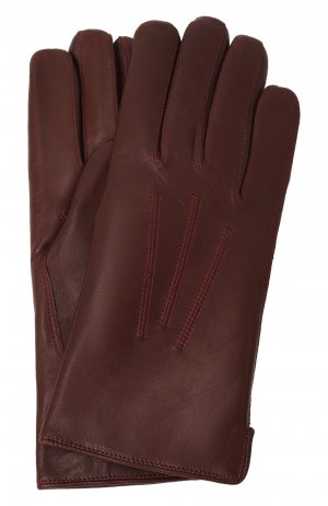 Кожаные перчатки TR Handschuhe. Цвет: бордовый