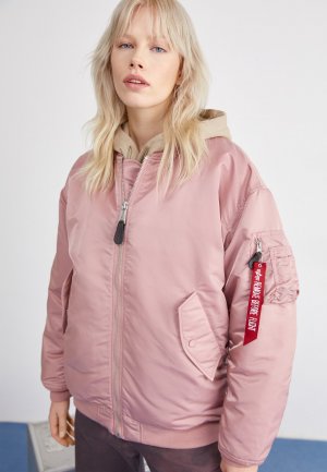 Куртка-бомбер CORE , цвет silver pink Alpha Industries