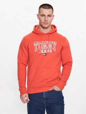Толстовка обычного кроя , оранжевый Tommy Jeans