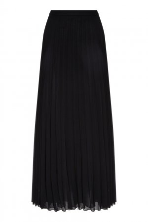 Плиссированная юбка черного цвета Izeta. Цвет: черный