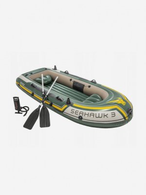 Лодка Seahawk 3 295х137х43 см., Зеленый Intex