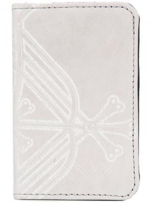 Бумажник Dubai William. Цвет: серый