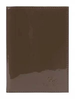 Обложка для паспорта унисекс 0-266 FMл светло-коричневая Alliance. Цвет: коричневый